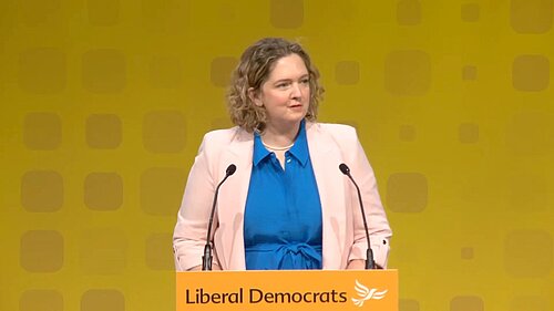 Anna Sabine MP public speaking