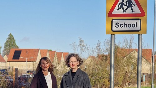 Anna at Norton Hill school