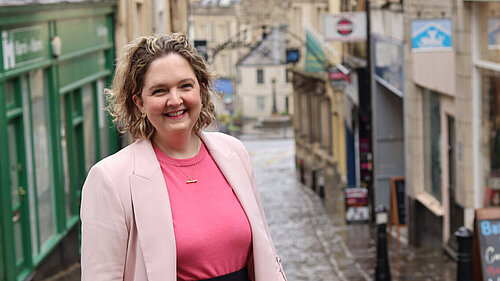 Anna on Frome high street 